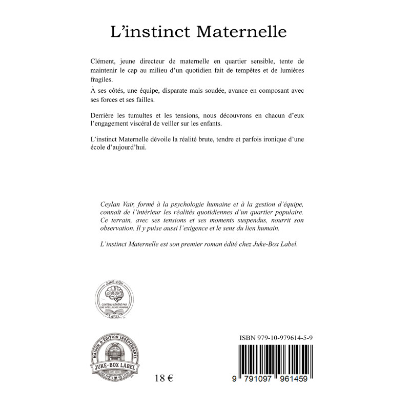 L'instinct Maternelle L'instinct Maternelle